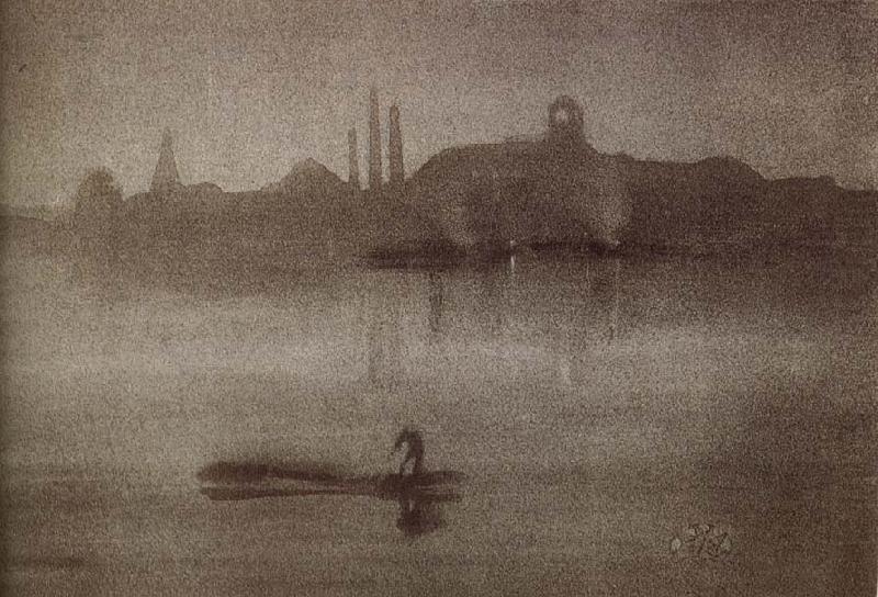 James Abbot McNeill Whistler Nocturne china oil painting image